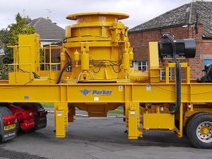 Station de Concassage Mobiles sur Roues