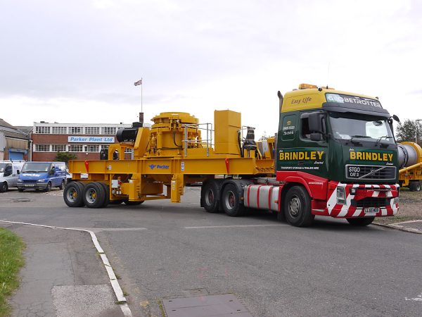 Station de Concassage Mobiles sur Roues