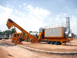 Station d'Enrobage Continue Mobile Modèle DrumStar 100