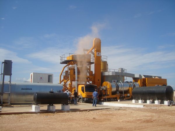 Station d'Enrobage mobile Modèle RoadStar 1000 80 tph