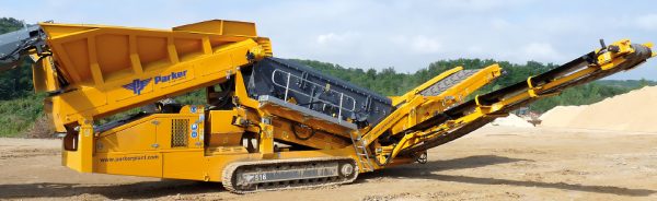 Tracked Recycling Screen